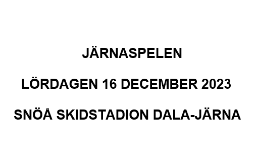 Järnaspelen 2023